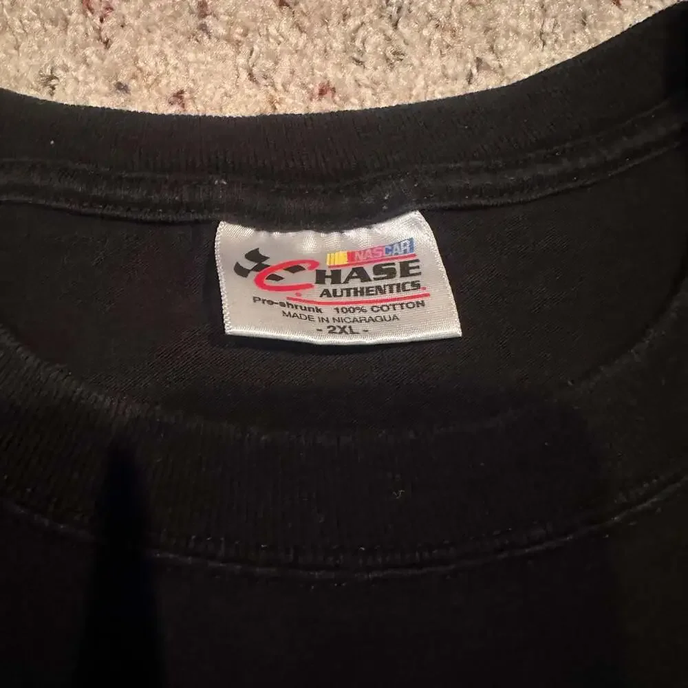 Chase Authentics NASCAR Mark Martin #8 U.S. Army Black Tee